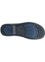 VENEZA pracovní kožená pratelná obuv s certifikací unisex s páskem tmavě modrá WG3AP03 Nursing Care
