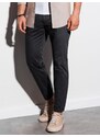 Ombre Clothing Pánské chino kalhoty - černá P894