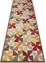 ELLE Decoration koberce AKCE: 80x250 cm Kusový koberec Creative 103966 Brown/Multicolor z kolekce Elle - 80x250 cm