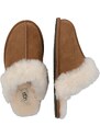 UGG Pantofle 'SCUFFETTE II' krémová / světle hnědá / černá