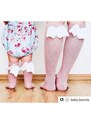 Mama's Feet Dětské podkolenky s křidélky Heather Angels fialové