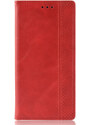 Pouzdro MFashion Samsung Galaxy A03s - červené - Vintage