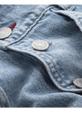 Tommy Hilfiger Tommy Jeans dámské laclové denim šaty DUNGAREE DRESS CRLT