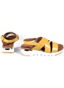 Dámské sandály Caprice 9-9-28700-24 žlutá