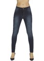 Bas Bleu Women's pants TIMEA jeans modeling buttocks shaded