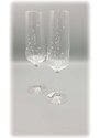 SkloBižuterie-J Křišťálové skleničky s hvězdným vírem Swarovski Crystal