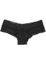 Victoria´s Secret Victoria's Secret krajkové kalhotky Stretch Cotton Lace-waist Cheeky Panty