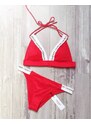 Dámský spodní díl plavek Calvin Klein - Cheeky bikiny červená