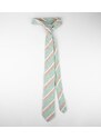 BUBIBUBI Mint béžová kravata s proužky