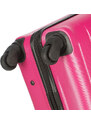 Střední kufr Wittchen, růžová, ABS