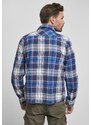 Urban Classics Checked Shirt Navy