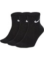 Pánské lehké ponožky Everyday Ankle 3Pak M SX7677-010 - Nike