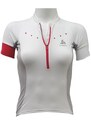 Dámský dres Odlo Stand-Up Collar S/S 1/2 Zip Gavia W 410891-10000