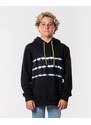 Mikina Rip Curl GRATEFUL DYE HOOD-BOYS Washed Black