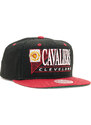 Kšiltovka Mitchell & Ness Horizon Cleveland Cavaliers Black/Burgundy Snapback