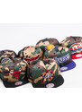 Kšiltovka Mitchell & Ness Atlanta Hawks Woodland "COVER" Camo/Red Snapback