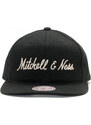 Kšiltovka Mitchell & Ness Trade Mark Snapback Black