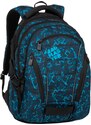 BAGMASTER Studentský batoh BAG 20 B - blue/black