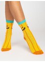 Fashionhunters Sada barevných bavlněných ponožek