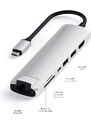 Redukce / adaptér - Satechi, USB-C Slim Multiport Silver