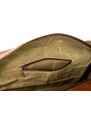 Cestovní kožená taška hněda DARMENDRA - SAJO, řemeslná výroba