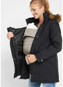 bonprix Těhotenská/nosicí bunda Černá