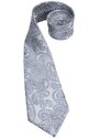 LELE pánská kravata Grey Paisley