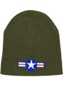 Fostex Garments Zimní čepice US AIR FORCE WWII zelená