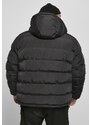 UC Men Oboustranná bunda s kapucí černá/woodcamo
