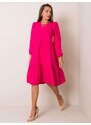 RUE PARIS Dress-RV-SK-5832.18X-Fuchsia
