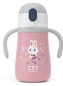 MonBento, Dětský termohrnek Stram Rose Bunny | růžový