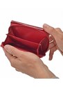 Dámská kožená peněženka Carmelo červená 2105 V CV