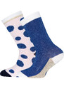 Ewers Dívčí ponožky Královské Puntíky (2 páry)