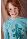 Boboli Dětské tričko s dlouhým rukávem Detox ORGANIC