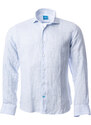 Panareha Men's Stripes Linen Shirt PHUKET light blue