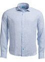 Panareha Men's Linen Shirt FIJI light blue