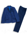 LiLuS Chlapecký společenský oblek modrý luxusní