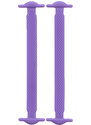 Silikonové tkaničky - purpurová