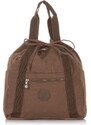 Bag Street Lehký dámský batoh a kabelka 2247 hnědý
