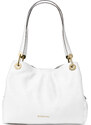 Michael Kors Kabelka Raven Pebble Leather Tote Optic White Gold