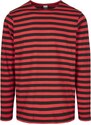 UC Men Regular Stripe LS vypalovaný/bl