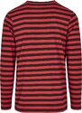 UC Men Regular Stripe LS vypalovaný/bl