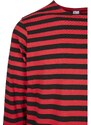 UC Men Regular Stripe LS vypalovaný/bl