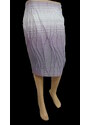 Francie Dámská společenská sukně - fialovo-bílá - vel. 40