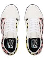 vans Dámské boty comfycush old skool (mixed media) white/multi