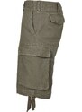 URBAN CLASSICS Kraťasy Vintage Shorts - olive