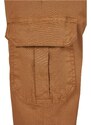 URBAN CLASSICS Ladies High Waist Cargo Jogging Pants - toffee