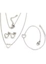 Linda's Jewelry Sada šperků Love chirurgická ocel IS029