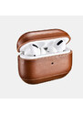 Kožené pouzdro na sluchátka AirPods Pro - iCarer, Vintage Brown
