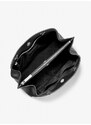 Michael Kors Teagen large pebbled leather kabelka černá black silver